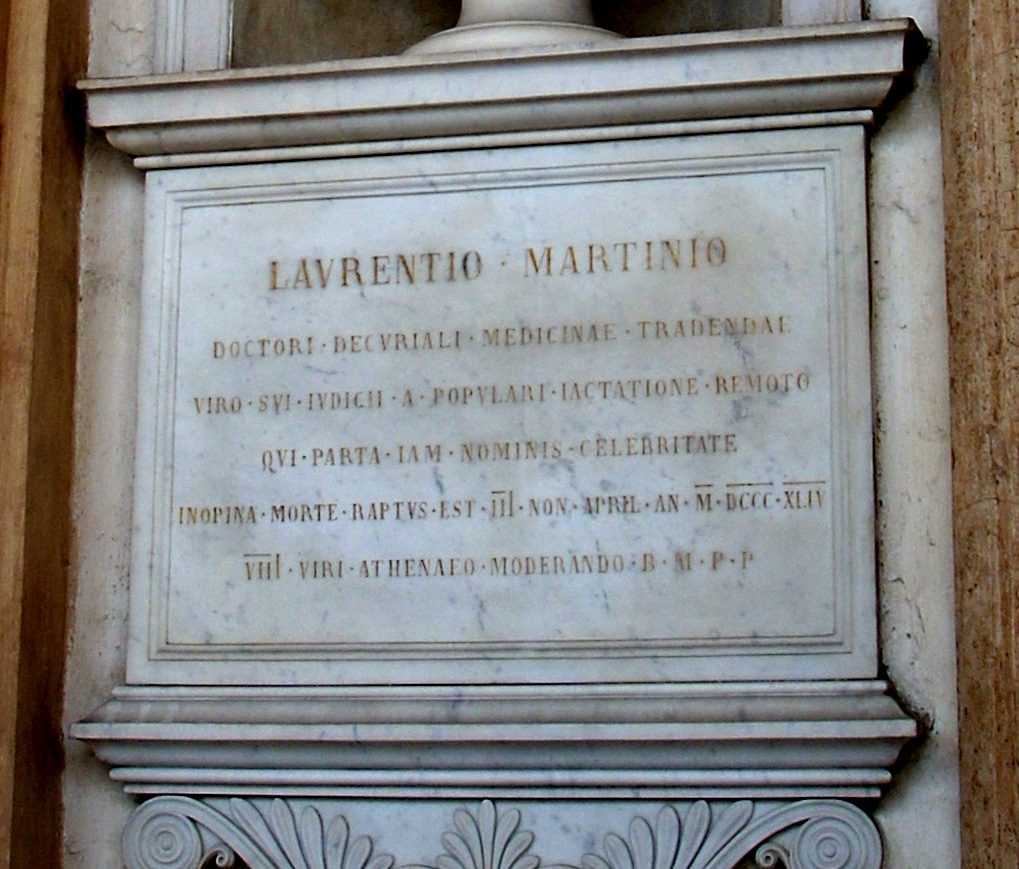 Lorenzo Martini s bust, University of Turin central seat, Turin, Italy - 03.JPG
